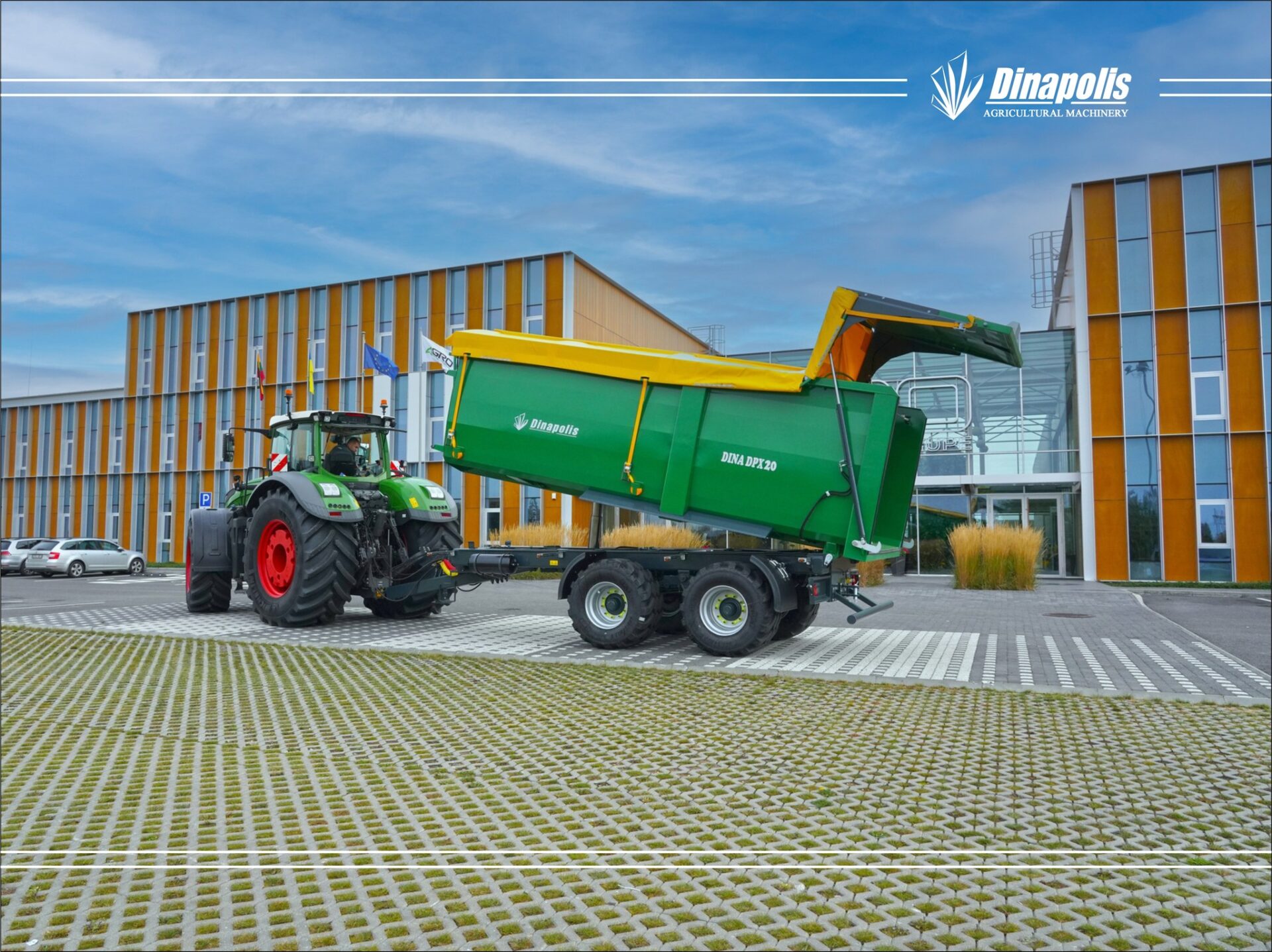 DPX prikolica tandem mulda